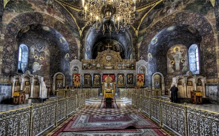 Внутреннее убранство Софийского собора в Киеве