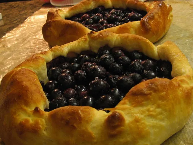 Baking night - Blåbärskaka (Blueberry Bun) - Final