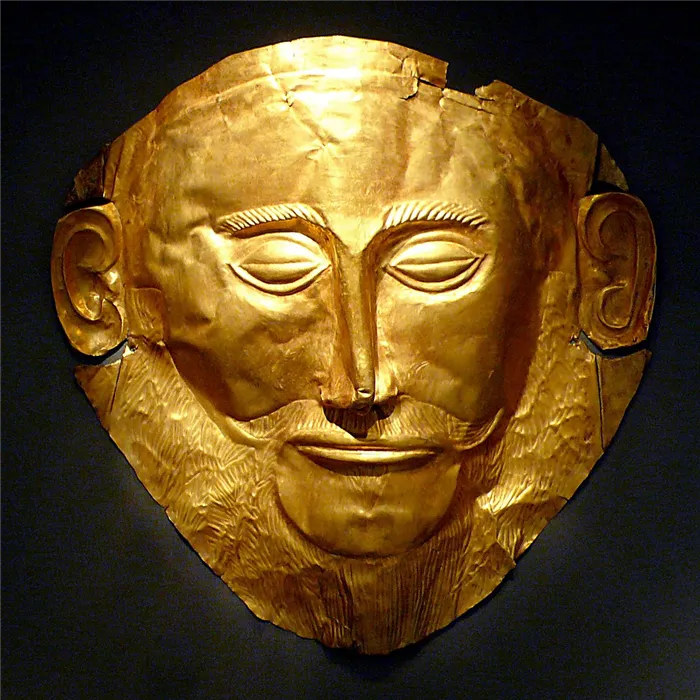 «Маска Агамемнона». Национальный археологический музей в Афинах