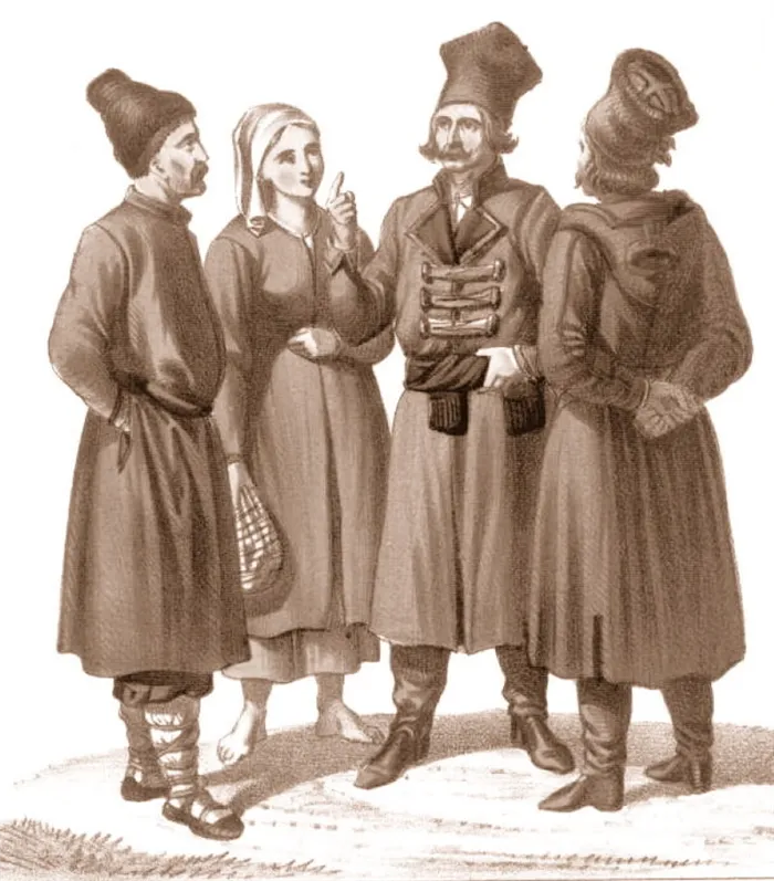 Русины. Литография 1863 года