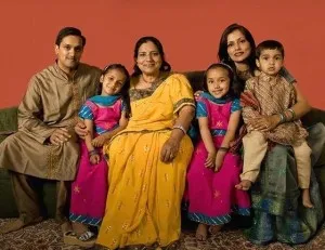 Индийская семья