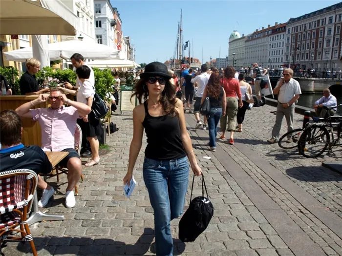 Жители и гости Копенгагена