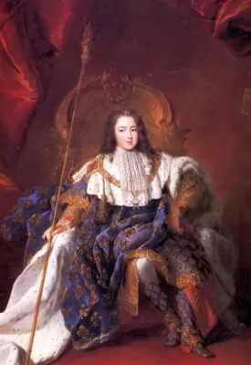 Людовик XV в подростковом возрасте