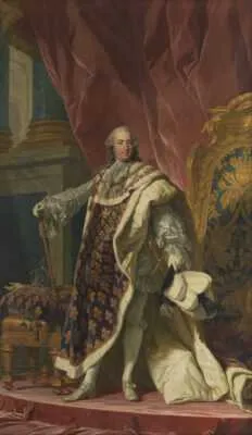 Людовик XV. Портрет работы ван Лоо.