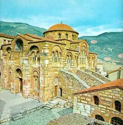 Византийский храм в Греции