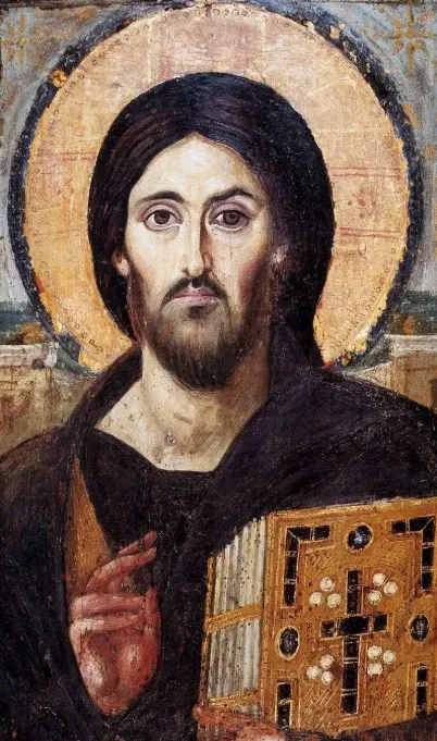 Синайская икона Христа Пантократора