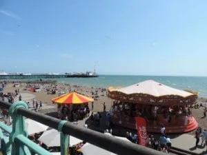 Brighton Beach (описание фотографии на английском языке)