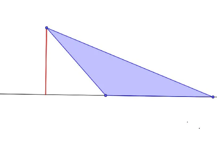 Высота в треугольнике