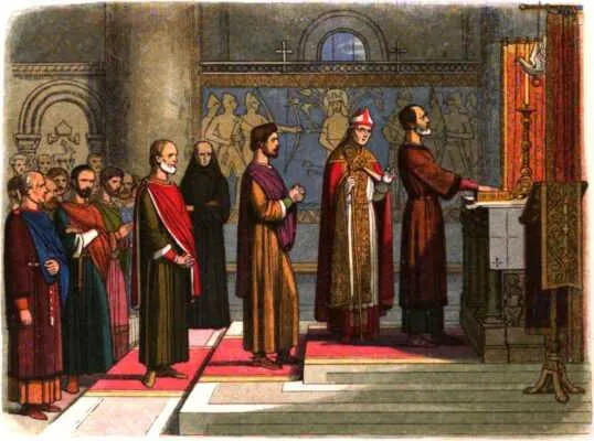 Клятва баронов в аббатстве Эдмондсбери