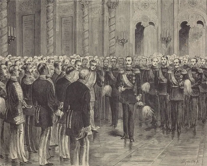 Александр 2 выступает перед дворянством 1857