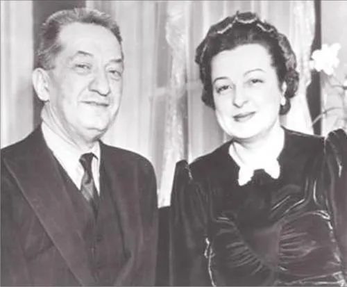 Александр Керенский со второй женой Лидией