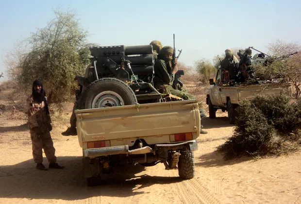 Боевики туарегов, которые делят контроль над северной частью Мали с исламистскими группировками и боевиками «Аль-Каиды»