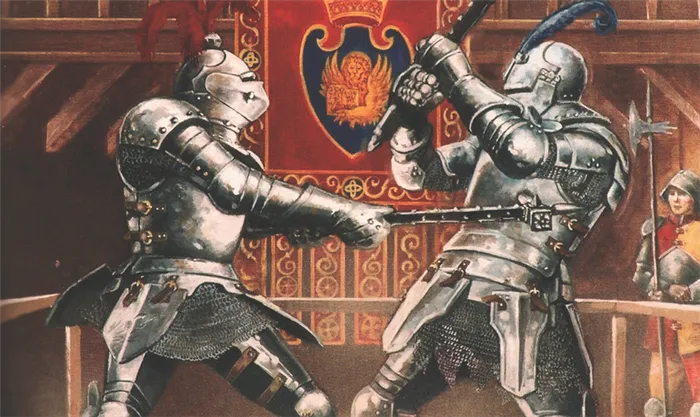 Снаряжение рыцаря средневековья