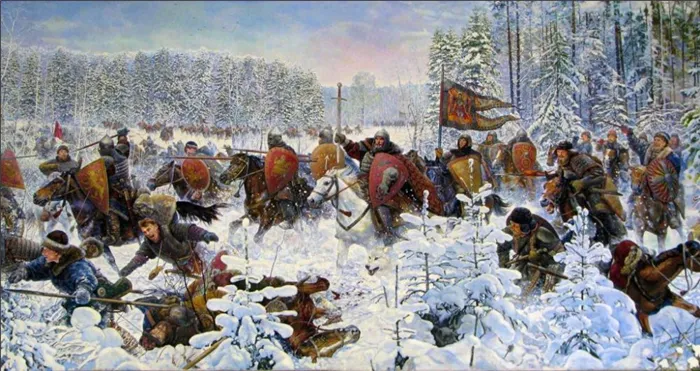 И.И. Белов. Бортеневская битва 1317 года