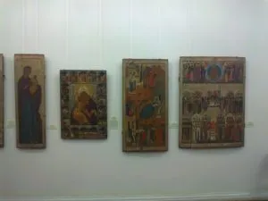 Строгановская икона в Пермской художественной галерее