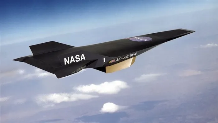 Boeing X-43 — самый быстрый самолет в мире. Больше похоже на бумажный самолетик, но нет…. Фото.