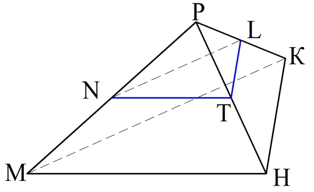 12 tetraedr i parallelepiped