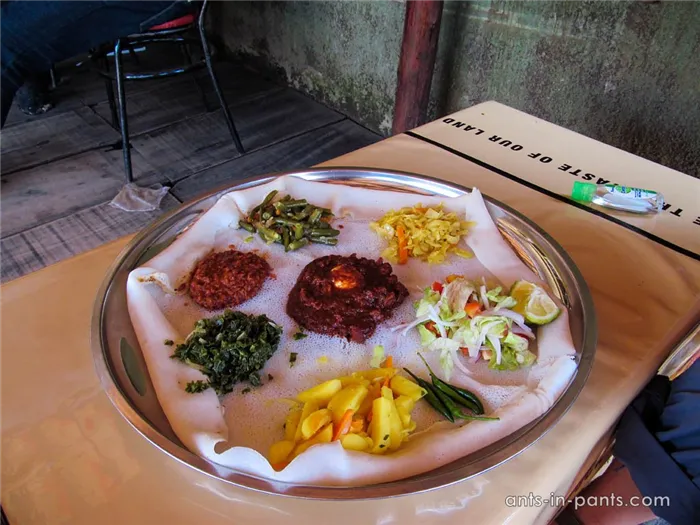 Эфиопский ресторан в Кампале