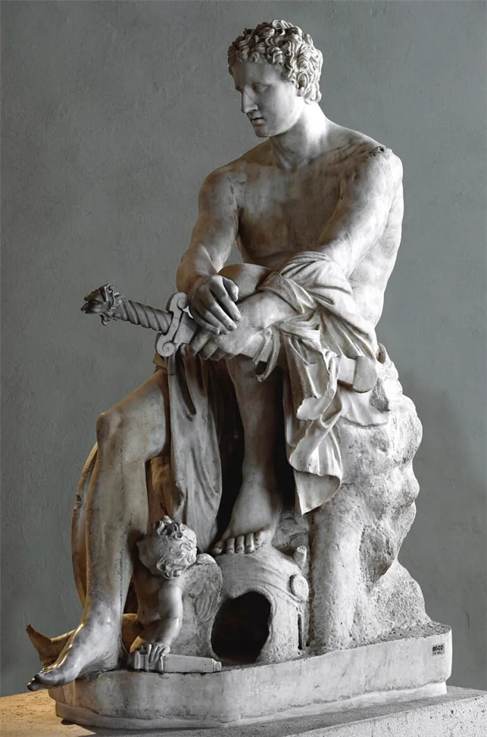 Скульптура Ареса в Римском национальном музее