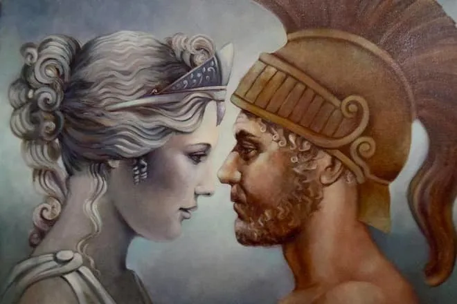 Афродита и Арес