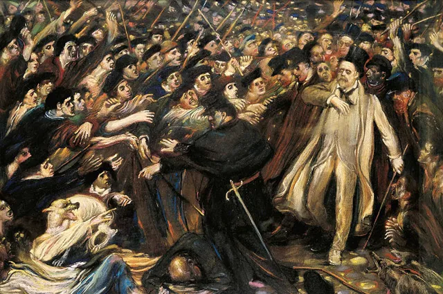Анри де Гру. Нападение на Эмиля Золя. 1898 год.
