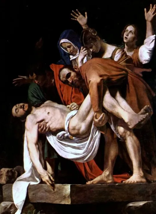 Караваджо «Положение во гроб» (1604)