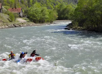 Сплав по горным рекам Кавказа