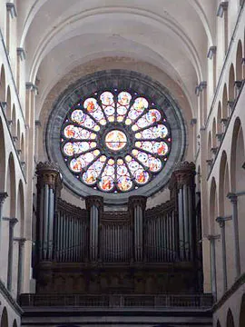 Западное окно, Кафедральный собор Нотр-Дам в Турне