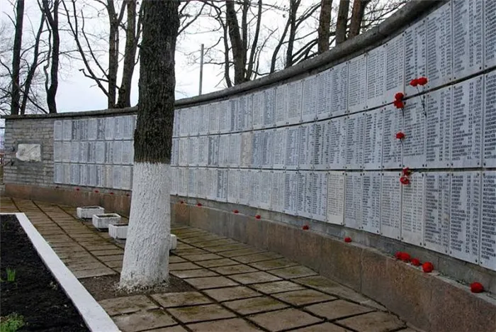Мемориальное воинское кладбище