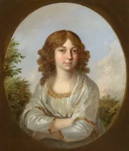 Портрет принцессы Юлианны Саксен-Кобург-Заальфельд.