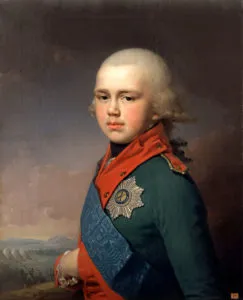 Великий князь Константин Павлович Худ. В. Л. Боровиковский, 1795
