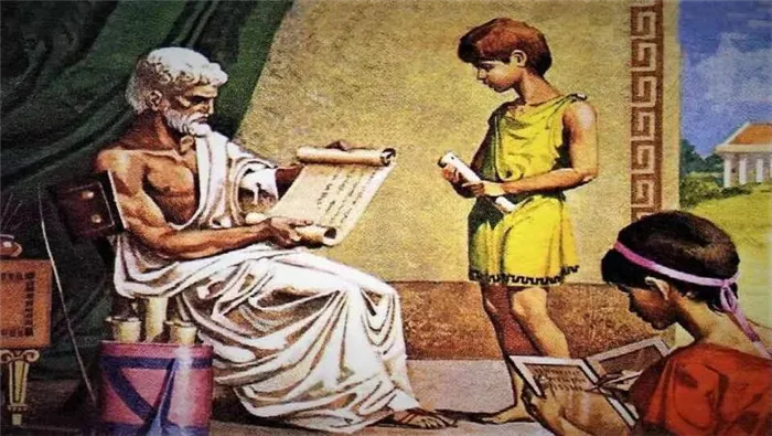 Образование и школы в Древней Греции