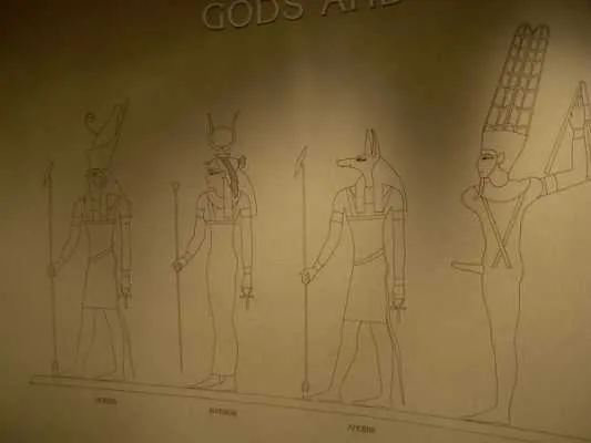 Египетские боги в Музее естественной истории Карнеги