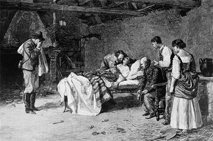 Смерть супруги Гарибальди Аниты, 1849 год