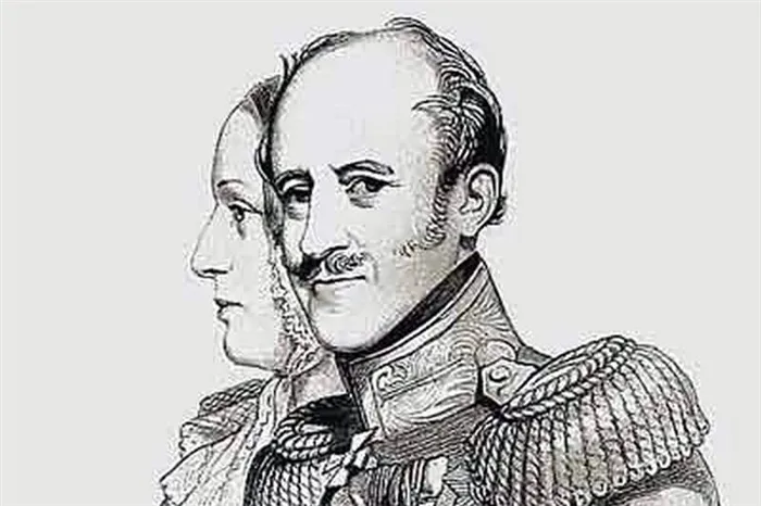 Александр Бенкендорф и его жена Елизавета Андреевна