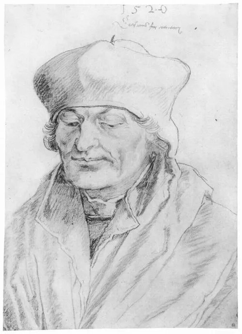 1520 Портрет Эразма Роттердамского