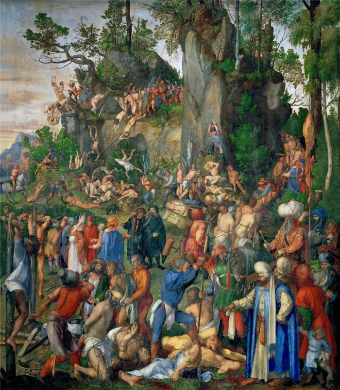 1508 Мученичество десяти тысяч христиан