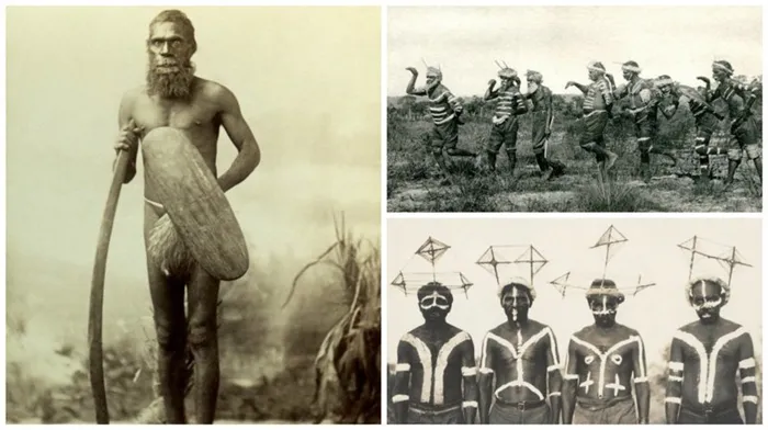 Воины-аборигены Австралии