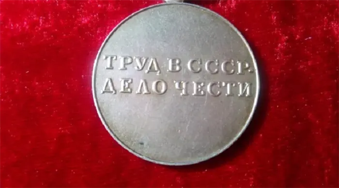 Дизайн медали «За трудовую доблесть»