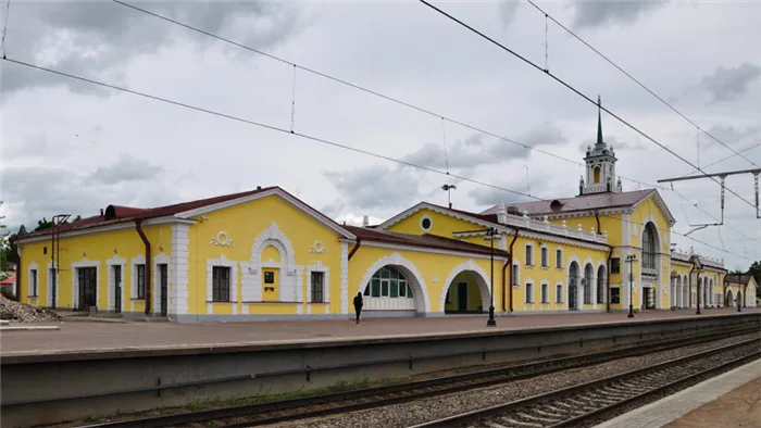 Станция Волхострой-1 (Здание железнодорожного вокзала)