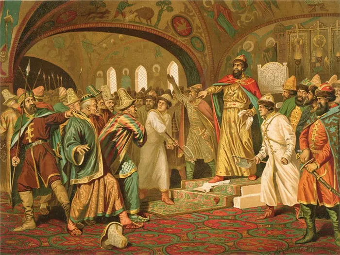 Стояние на Угре, Иван III (https://commons.wikimedia.org/wiki/File:Image._Ivan_lll.png)