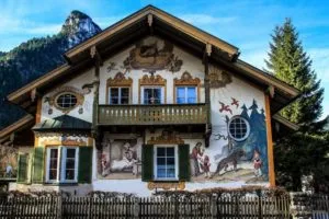 Самая яркая деревня во всей Баварии — Обераммергау!