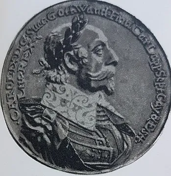 Medal of him by Ruprecht Miller sv, 1609