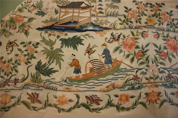 Ханьская вышивка 1870-1920 год