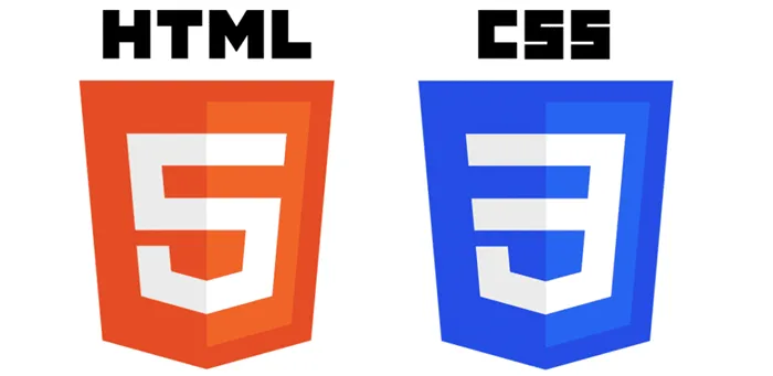 HTML и CSS логотип