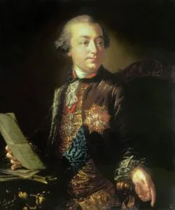 Портрет И. И. Шувалова, худ. А. П. Лосенко, ок. 1760