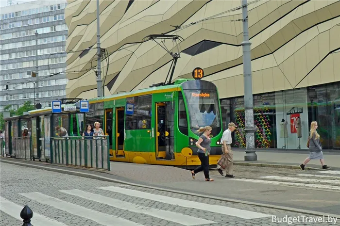 Трамвай в Познани
