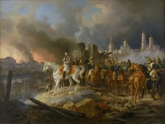 Московский пожар. Адам (1841)
