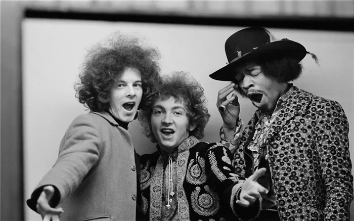 «The Jimi Hendrix Experience» в l1967-ой год. 