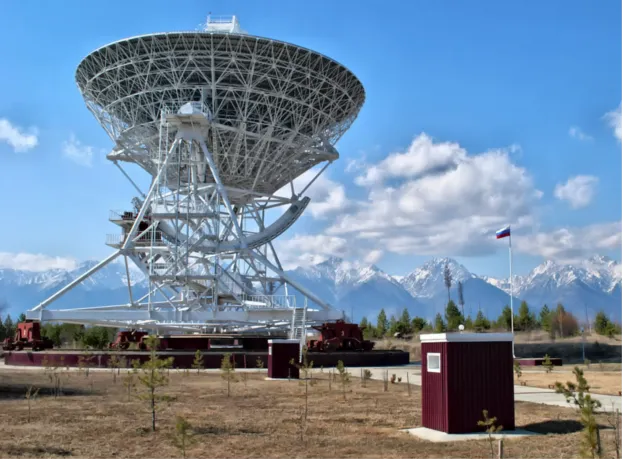 Радиотелескоп сети «Квазар» в Бадарах